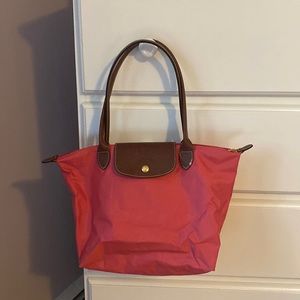 Long champ shoulder purse